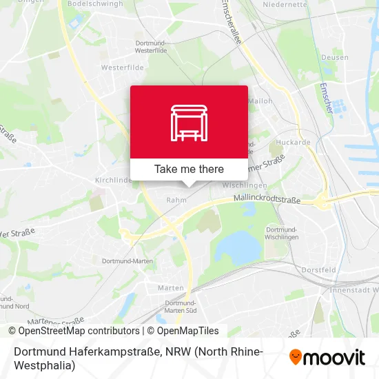Dortmund Haferkampstraße map
