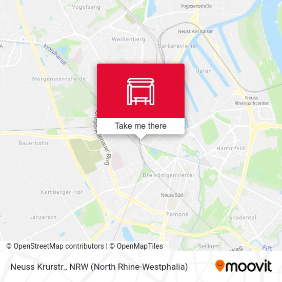 Карта Neuss Krurstr.