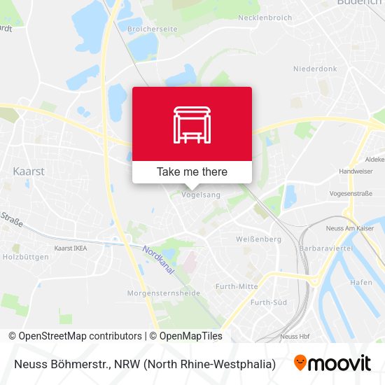 Карта Neuss Böhmerstr.
