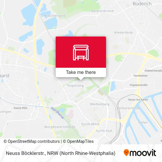 Карта Neuss Böcklerstr.