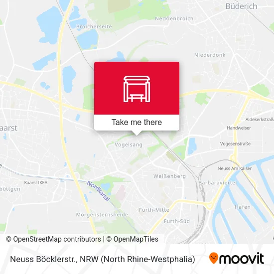 Карта Neuss Böcklerstr.