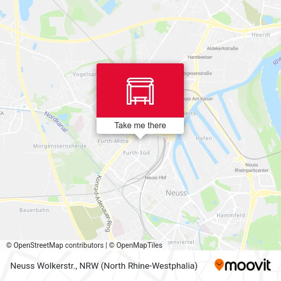 Карта Neuss Wolkerstr.