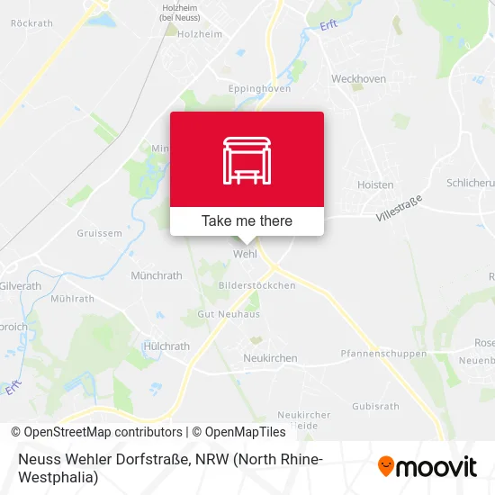 Карта Neuss Wehler Dorfstraße