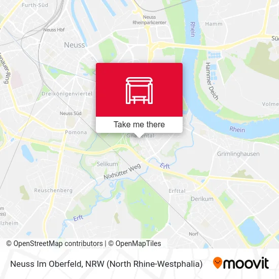 Карта Neuss Im Oberfeld