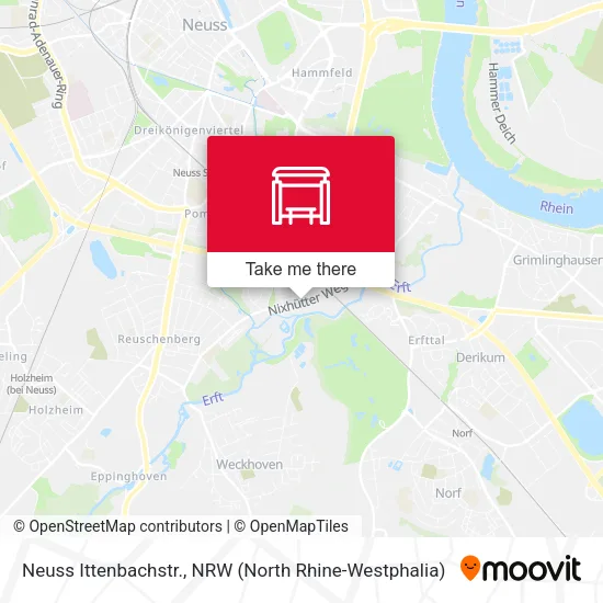 Карта Neuss Ittenbachstr.