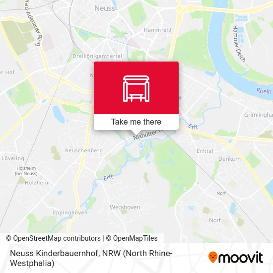 Neuss Kinderbauernhof map