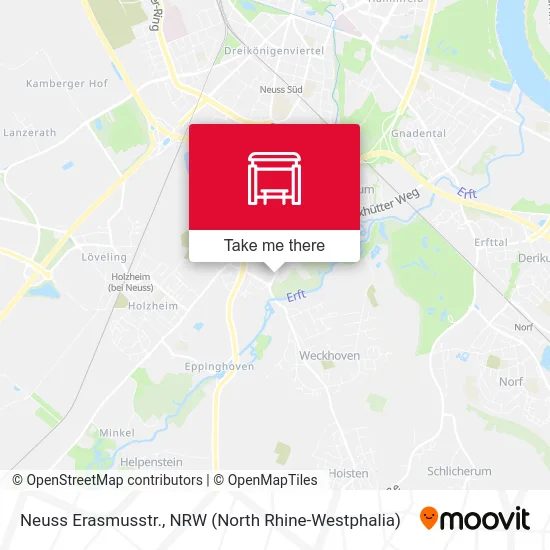 Карта Neuss Erasmusstr.