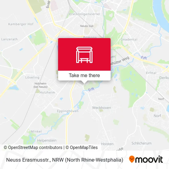 Карта Neuss Erasmusstr.