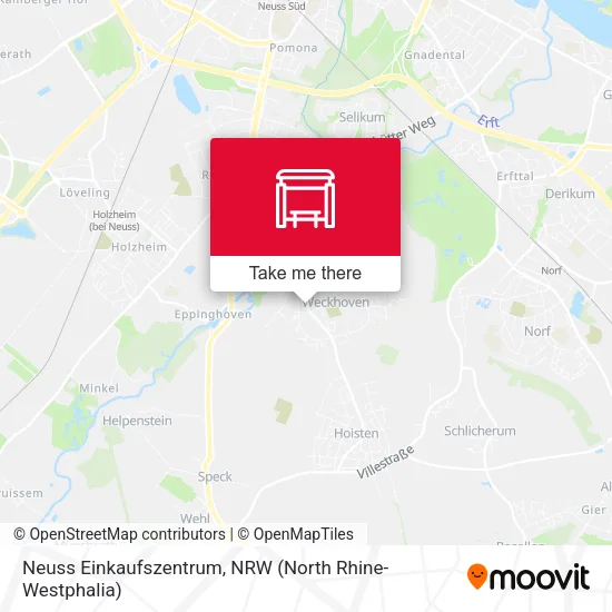 Карта Neuss Einkaufszentrum
