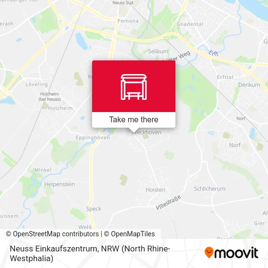 Карта Neuss Einkaufszentrum