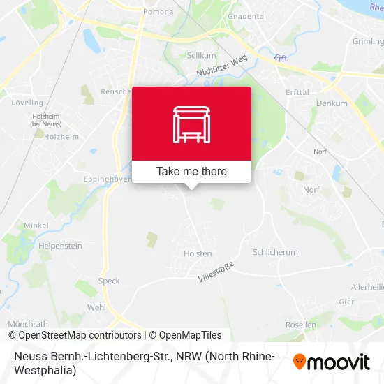 Карта Neuss Bernh.-Lichtenberg-Str.