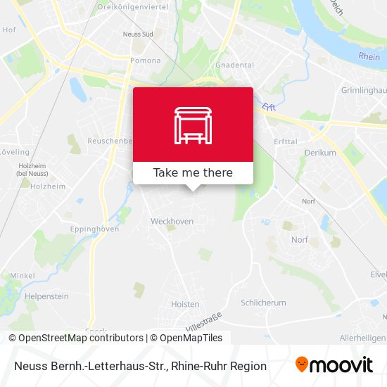 Neuss Bernh.-Letterhaus-Str. map