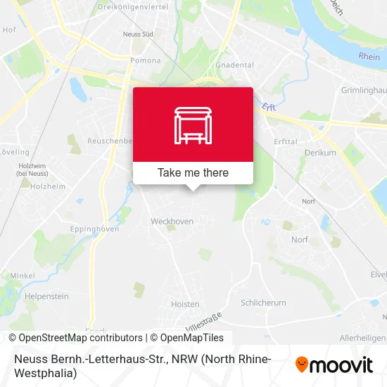 Карта Neuss Bernh.-Letterhaus-Str.