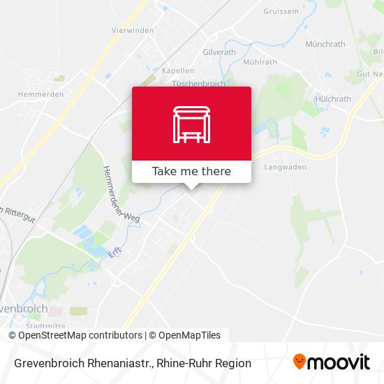 Grevenbroich Rhenaniastr. map