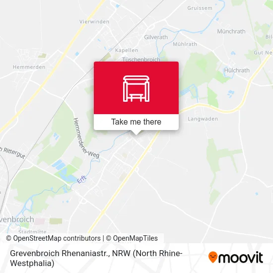 Grevenbroich Rhenaniastr. map