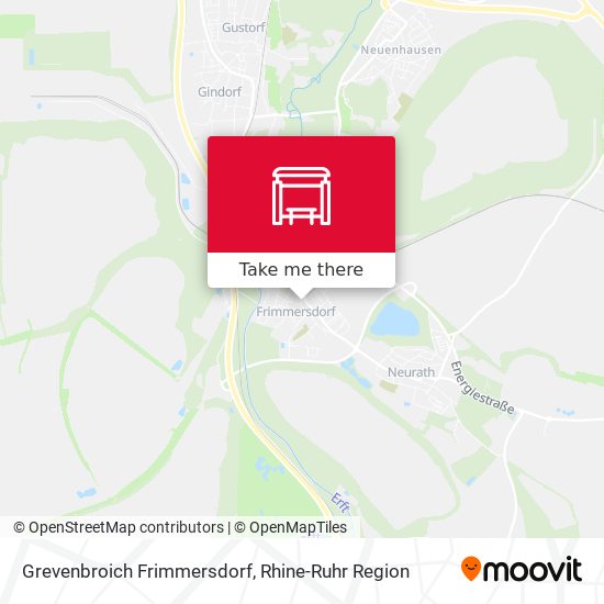 Карта Grevenbroich Frimmersdorf