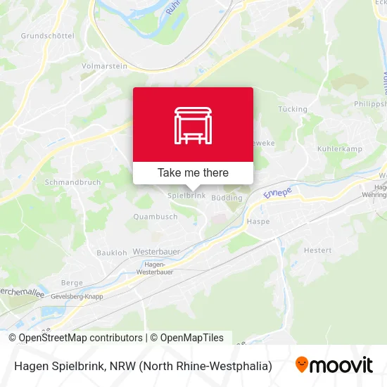 Карта Hagen Spielbrink