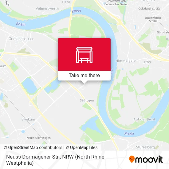 Карта Neuss Dormagener Str.