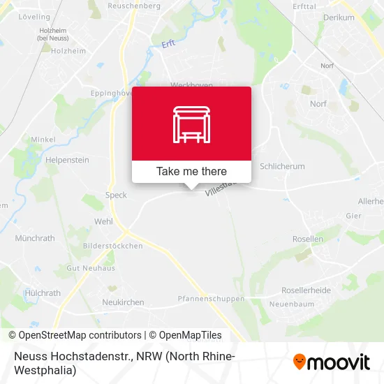 Карта Neuss Hochstadenstr.