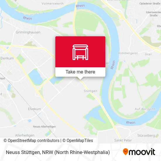 Neuss Stüttgen map