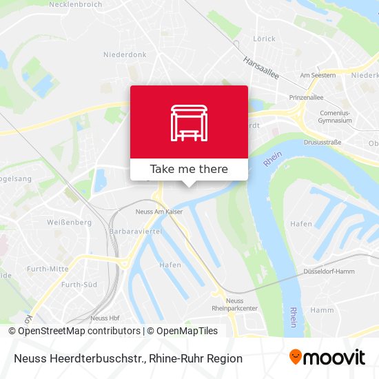 Neuss Heerdterbuschstr. map