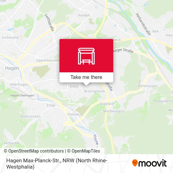 Карта Hagen Max-Planck-Str.