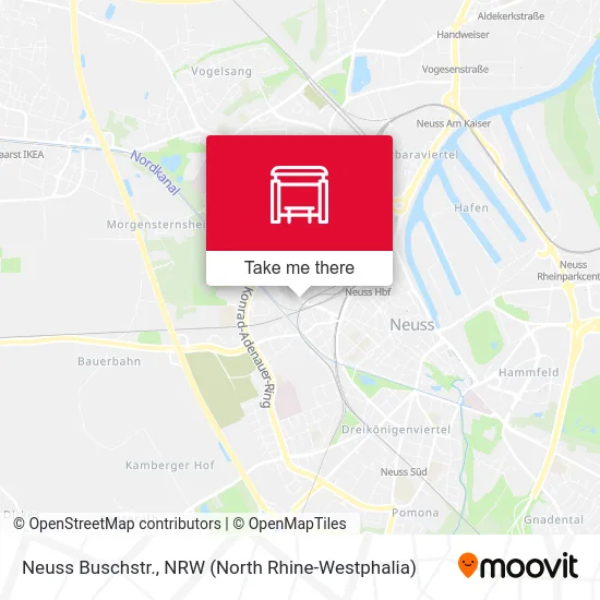 Карта Neuss Buschstr.