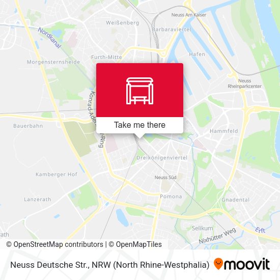 Карта Neuss Deutsche Str.