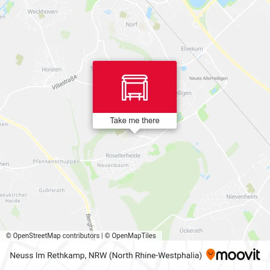 Карта Neuss Im Rethkamp