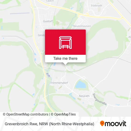 Карта Grevenbroich Rwe