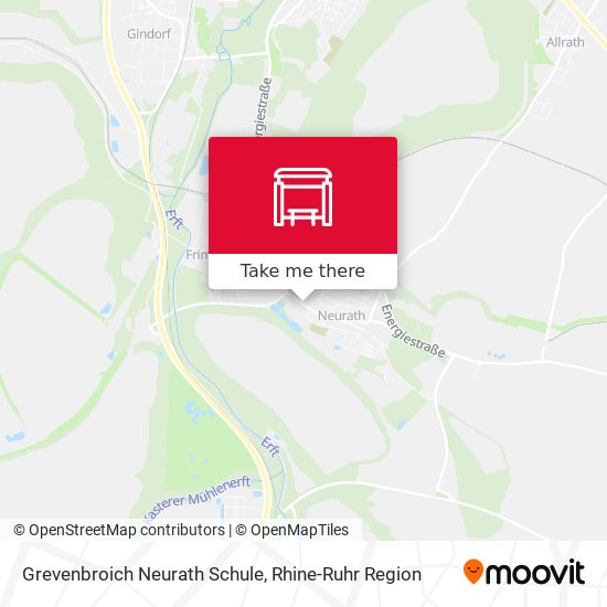 Grevenbroich Neurath Schule map