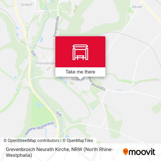 Grevenbroich Neurath Kirche map