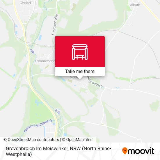 Карта Grevenbroich Im Meiswinkel
