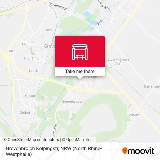 Карта Grevenbroich Kolpingstr