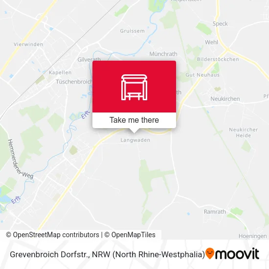 Карта Grevenbroich Dorfstr.