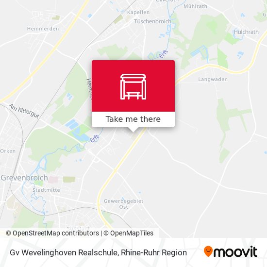 Gv Wevelinghoven Realschule map