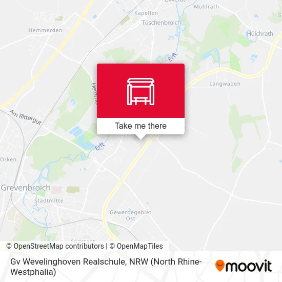 Gv Wevelinghoven Realschule map