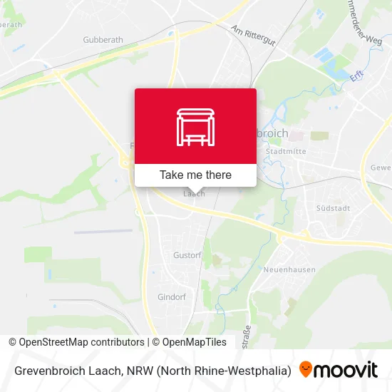 Карта Grevenbroich Laach