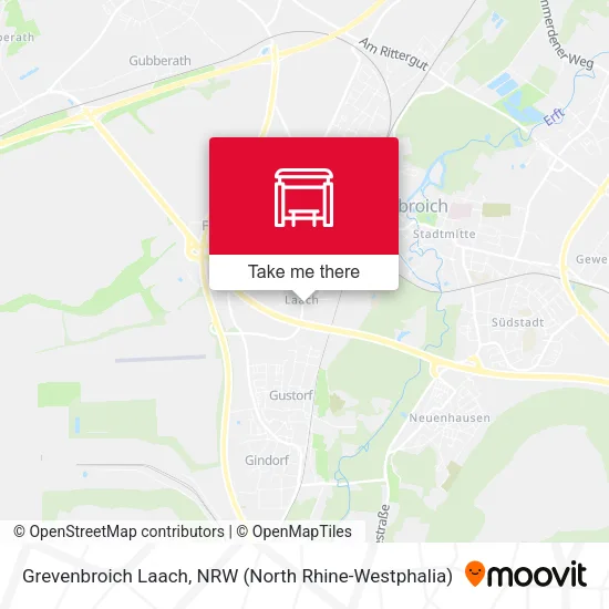 Карта Grevenbroich Laach