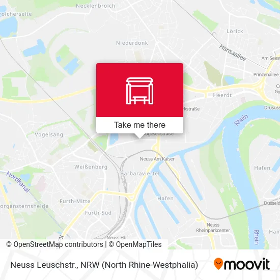 Карта Neuss Leuschstr.