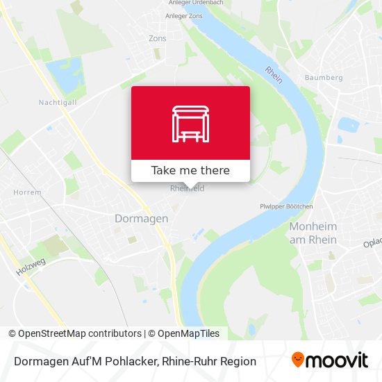 Dormagen Auf'M Pohlacker map