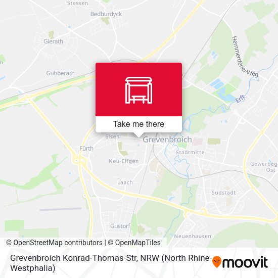 Карта Grevenbroich Konrad-Thomas-Str