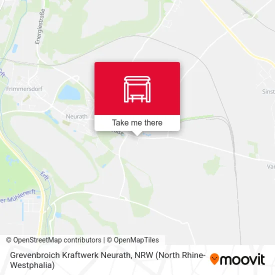 Карта Grevenbroich Kraftwerk Neurath