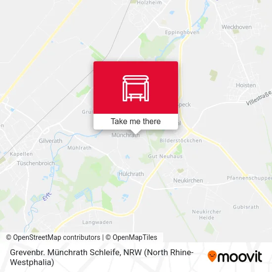 Карта Grevenbr. Münchrath Schleife