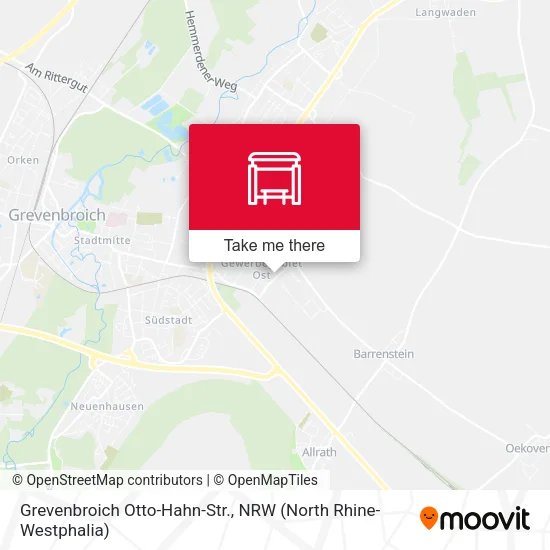 Карта Grevenbroich Otto-Hahn-Str.