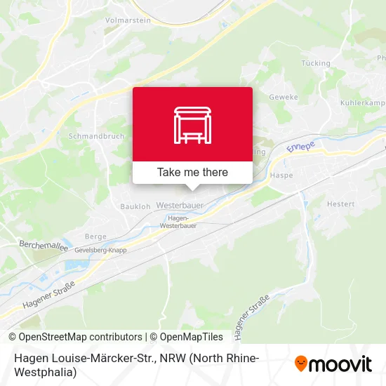 Карта Hagen Louise-Märcker-Str.