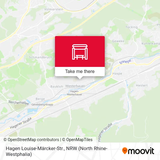 Карта Hagen Louise-Märcker-Str.