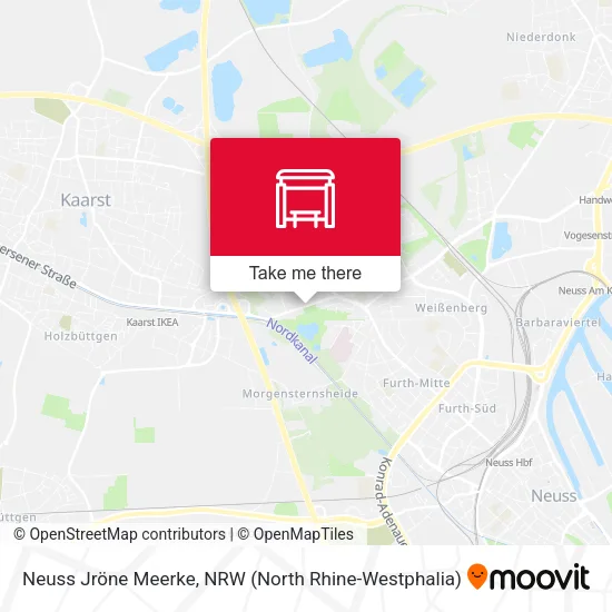 Карта Neuss Jröne Meerke