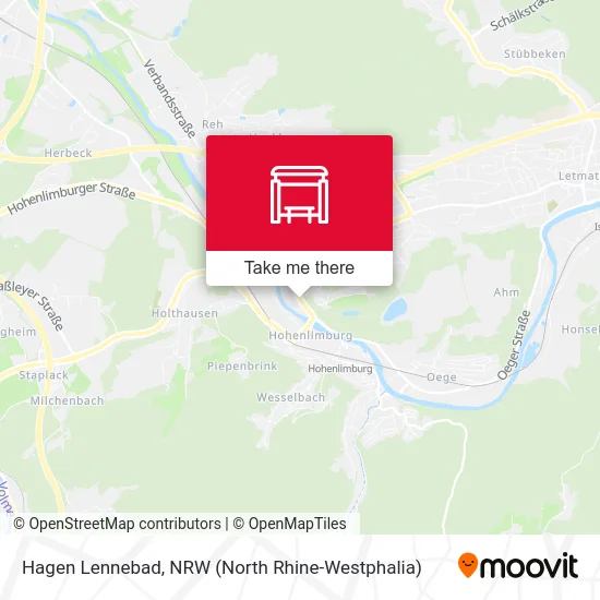 Карта Hagen Lennebad