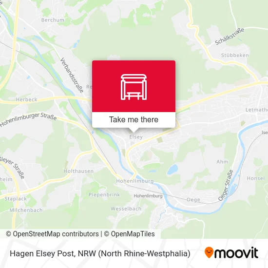 Hagen Elsey Post map